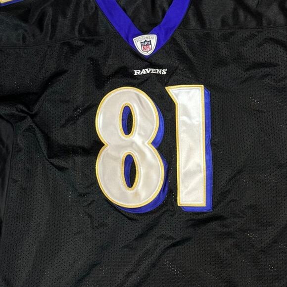 Reebok Stitched Anquan Boldin #81 Baltimore Ravens NFL Jersey Size 54 - Picture 3 of 6